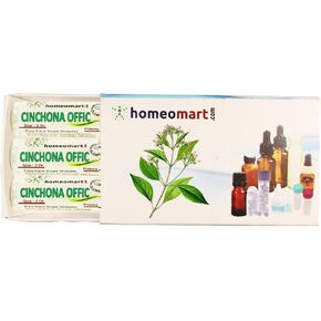 Cinchona Officinalis Homeopathy Pellets (Pills) 1M Potency, Pack of 3