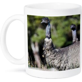 3dRose Emu Wildlife, Victoria, Australia Mug, 11 oz, Ceramic