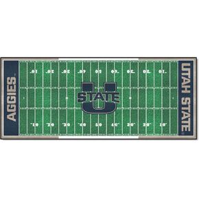 FANMATS 32934 NCAA - Utah State Aggies Field Runner Mat - 30in. x 72in.