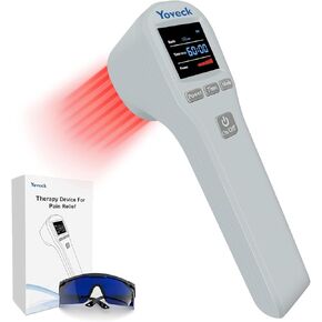 Red Light Therapy Device, 2x940nm+2x860nm+16x660nm, Cold Light Therapy Machine at Home, Handheld Light Therapy for Muscles Joints Relax, Light Therapy Wand Help with Pain for Body and Pets