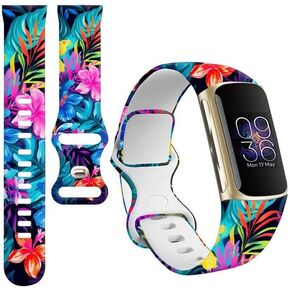 Sport Bands Compatible with Charge 6 /Charge 5 for Women Men,Soft Waterproof Replacement Straps Wristbands for Charge Advanced Fitness Tracker in Saudi Arabia