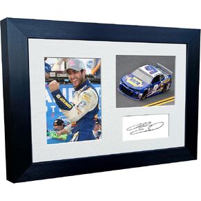 Kitbags & Lockers 12x8 A4 Chase Elliott NASCAR Camaro ZL1 Hendrick Motorsports Signed Autographed Photo Photograph Picture Frame Poster Gift