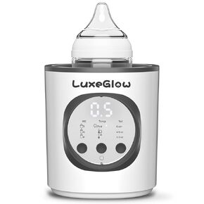 Fast Baby Bottle Warmer for Breastmilk and Formula,10-in-1 Functionality Intelligently Heating, Accurate Temperature Control, Sterilizing, Travel-Friendly Design for All Bottle Sizes