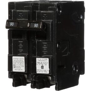 Q290H 90-Amp Double Pole 22kA Type QPH Circuit Breaker