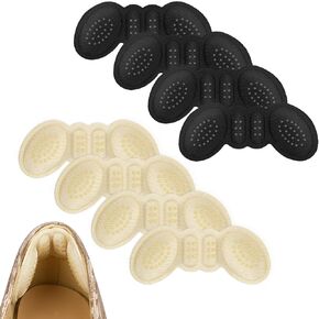 Heel Pads Inserts for Women Shoes - Heel Pads for Shoes Too Big, Cushion Pain Relief Fit Foot, Heel Grips Protectors for Blisters Pain, Perfectly for Women High Heels Pads Prevent Slip Insoles