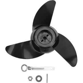 Aramox 3 Blades Electric Outboard Propeller Kit for 28lb 36lb 46lb 12V 24V Trolling Motors