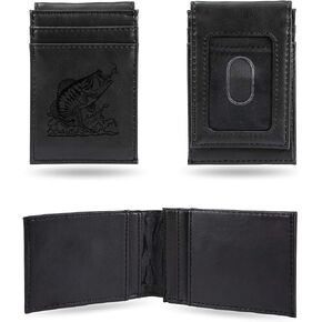 Rico Industries Wildlife Laser Engraved Front Pocket Wallet Laser Engraved Front Pocket Wallet - Compact/Comfortable/Slim