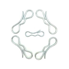 Deck Clip Set，(1pcs)194208 Bow Tie Lock Cotter Pin， (4 pcs)194209 Bow Tie Lock Cotter Pins.