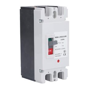 DC Circuit Breaker Solar Energy Switch, 500V 160A Moulded Case Circuit Breaker Miniature Circuit Breaker Box, Thermosetting Plastic 160 Amp Circuit Breaker for Office Factory
