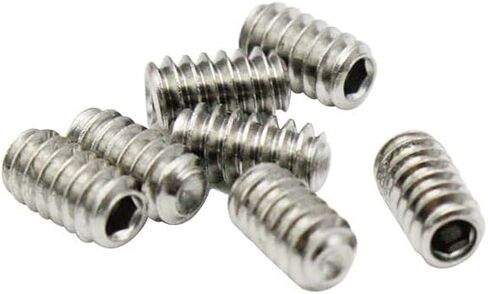 مجموعة مقابس رأس سداسي ألين براغي براغي 304 من الفولاذ المقاوم للصدأ مجموعة براغي #10-24×5/16 بوصة، حزمة من 20 قطعة in Kuwait