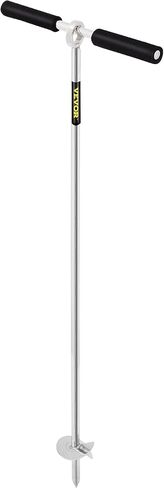 VEVOR Sand Anchor, 36" Length Auger to The Beach and Sandbar, 316 Stainless Steel Screw Anchor with Removable Handle, Bungee Line & Carry Bag, for Jet Ski PWC Pontoon Kayak in Saudi Arabia