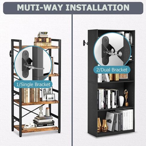مثبتات أثاث من العلامة التجارية Booda لحماية الأطفال، مثبتات جدارية مضادة للطرف، أشرطة معدنية للزلازل آمنة لدرج 400 رطل، خزانة على الحائط، مرساة أمان لجدار خزانة الملابس لسلامة الأطفال (6 عبوات) in Kuwait