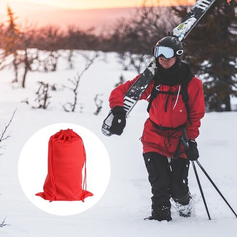 Ski Goggle Bags Microfiber Snow Goggles Case Sleeve Drawstring Pouch Protection Bags, Apply to Goggles in Saudi Arabia