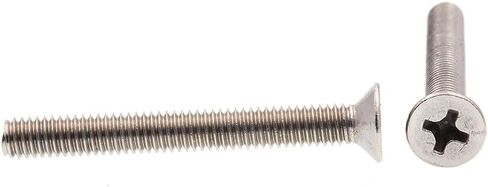براغي آلة Prime-Line 9121208، متري، رأس مسطح، محرك فيليبس، M4-0.7 X 35 مم (10 عبوات) in Saudi Arabia