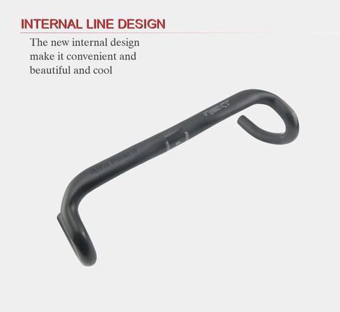 Alfa Pasca Carbon Road Bike Handlebar Aero Bike Drop Bars 31.8mm Carbon Handlebar Road Bars UD Matte 420mm Bicycle Drop Handlebar in Saudi Arabia
