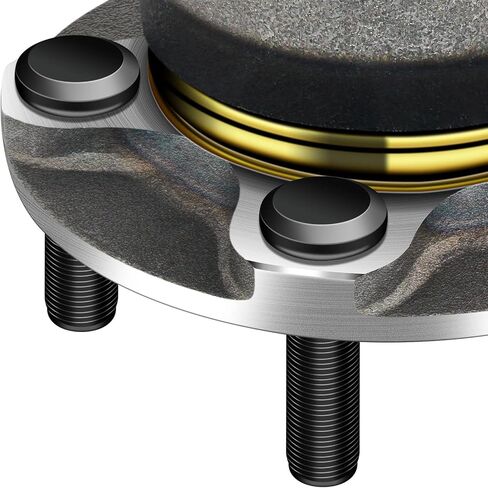 515160 محمل العجلة الأمامية ومجموعة المحور 4WD مع 6 عروات تناسب Chevy Silverado 1500 Suburban Tahoe، GMC Sierra 1500 Yukon XL، Cadillac XTS Escalade Hub Bearing (4x4، مع ABS) in Saudi Arabia