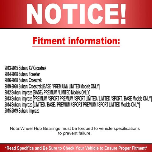 515160 محمل العجلة الأمامية ومجموعة المحور 4WD مع 6 عروات تناسب Chevy Silverado 1500 Suburban Tahoe، GMC Sierra 1500 Yukon XL، Cadillac XTS Escalade Hub Bearing (4x4، مع ABS) in Saudi Arabia