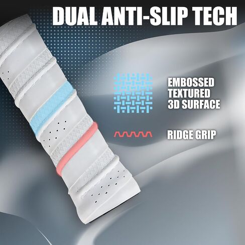 2PACK Pickleball Paddle Grip Tapes - Replacement Grip Wrap for All Pickleball Racket Handle- Moisture Wicking Surface & Comfort Grip in Saudi Arabia