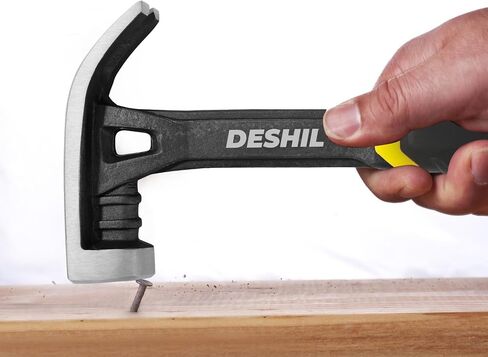 16OZ Claw Hammer with Fiberglass Handle, Drop Forged Claw Hammer, All Purpose Hammer, Smooth Face, Shock-Absorbing Grip in Kuwait