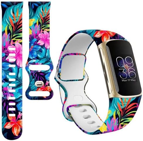 Sport Bands Compatible with Charge 6 /Charge 5 for Women Men,Soft Waterproof Replacement Straps Wristbands for Charge Advanced Fitness Tracker in Saudi Arabia