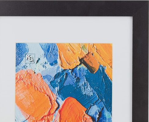 Kiera Grace Matted Classic Langford Picture Frame, 11" x 14", Black in Kuwait