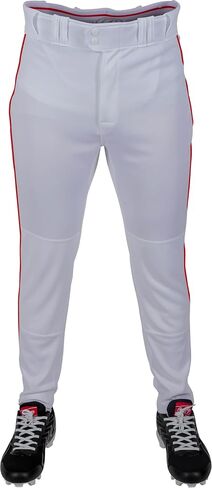Rawlings Men's Pro 150 Series Baseball Pant | Jogger Fit | Youth Sizes | Solid & Piped Options in Saudi Arabia