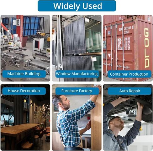 Autoutlet 8 "برشام الجوز بندقية 100 جهاز كمبيوتر شخصى M3 M4 M5 M6 برشام الجوز الثقيلة اليد برشام الجوز أداة الخيوط إدراج أداة مجموعة مع نظام إعداد الجوز برشام الجوز أداة واضعة عدة in Kuwait