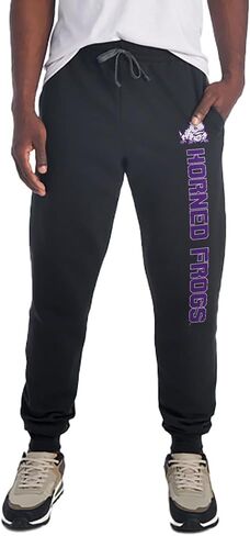 Officially Licensed Jogger Sweatpants Unisex for Men & Women with Pockets Collegiate Name Black Collection in Saudi Arabia