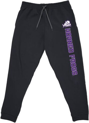 Officially Licensed Jogger Sweatpants Unisex for Men & Women with Pockets Collegiate Name Black Collection in Saudi Arabia