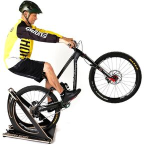 Balance Manual Machine for Mountain Bikes - Rear wheel Nose Manual Balance Trainer - Bike Stand for Home
