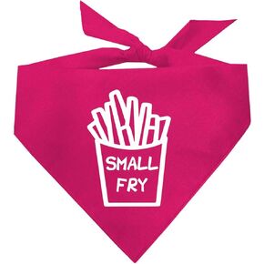 Small Fry French Fry Dog Bandana (Red, OS 495)