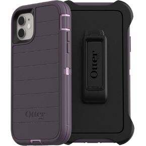 OtterBox Defender Series Screenless Edition Case for iPhone 11 (Only) - Holster Clip Included - Microbial Defense Protection - Retail Packaging - Black