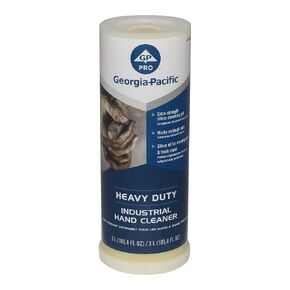 Georgia-Pacific Industrial Grit Hand Cleaner Refill by GP PRO (Georgia-Pacific), Lemon, 44626, 3000 mL Per Refill, 4 Refills Per Case