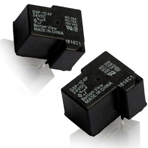 G8P-1C4P DC24V 20A SPDT PCB Home Electrical Power Relay-2pieces