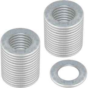 30 حزمة معرف: 1.1 بوصة فلكة مسطحة مجلفنة، سماكة 3.7 ملم فلكة مستديرة من الفولاذ منخفض الكربون، 2 بوصة القطر الخارجي in Kuwait