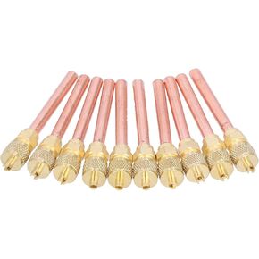 10PCS Service Access Valve Brass Check Valve 1/4in SAE Refrigeration HVAC Filling Access Valves Refrigeration Access Valve Refrigeration Tools for R22 R12 R134