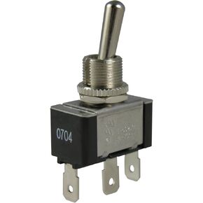 Gardner Bender GSW-120 Electrical Toggle Switch, SPST, ON-OFF-ON, 20 A/125V AC, Spade Terminal