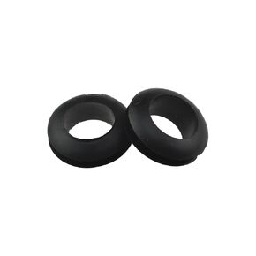 Rubber Grommets Firewall Hole Plug 3/8 Inch Hole Washers Hold Cable Tight Area Routing Reduce Vibration Good Flexibility Prevent Wire Sheet Wear Handy Protect Through Firewall Wires 15Pcs