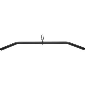 Sunny & Health Fitness LAT Pulldown Bar Attachment for Pulley Cable Machine, Back, Bicep Curl, Tricep Press Down, Rowing Exercises for Gym, Strength Workout, Muscle Building Accessory - SF-XFA011