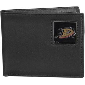 Siskiyou Sports NHL Genuine Leather Bi-Fold Wallet