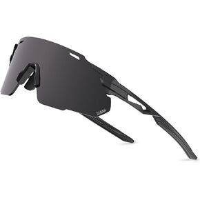 Cycling Sunlasses for Men Women, Mountain Bike Sports Sunglasses for Bicycle Riding Motorcycle TR90 Unbreakable Frame