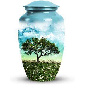 Sunset Nature Mini Keepsake Urns for Human Ashes Male & Female - Cremation Urn Human Adult Ashes - Small Urn Ashes Keepsake - Urn for Human Ashes Adult Female and Male (Size 3 Inch)