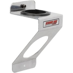 Extreme Max 5001.6308 Wall-Mounted Aluminum Flashlight Holder for Enclosed Race Trailer, Shop, Garage, Storage - Silver