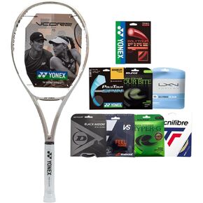 Yonex 2024 VCORE 95 310g Sand BeigeTennis Racquet - Designed for Spin & Speed - Strung with Your Choice of String & Tension