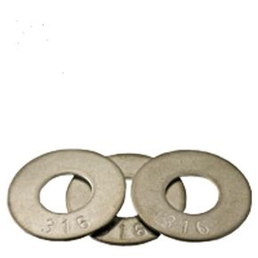 Type 316 Stainless Steel Flat Washers, Size 7/16"" (Pack of 25) Corrosion/Rust Resistant, for Screws & Bolts - by Chipmunk Hardware, SS398100