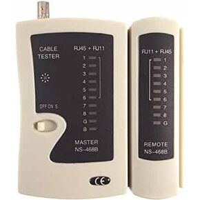 Multi-Network RJ-11, RJ-12, BNC, TNC & RJ45 Ethernet Cable Tester
