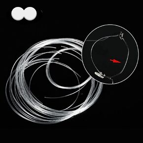 QYAJS Eyeglass Repair Kit Half Rim Glasses Line Above 0.51mm 16.5FT 8 Type…