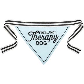 Santa Barbara Design Studio Collection Pet Bandana, 9" x 5.75", Therapy Dog