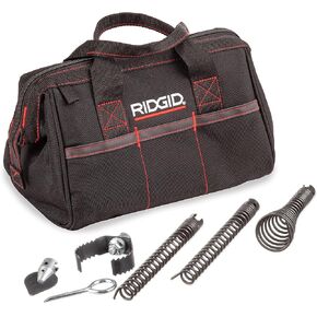 RIDGID 61625 A-61 Standard Equipment Tool Kit for K-60-SE and K-60SP Sectional Machines with Augers, Cutters, and Toolbox, Steel