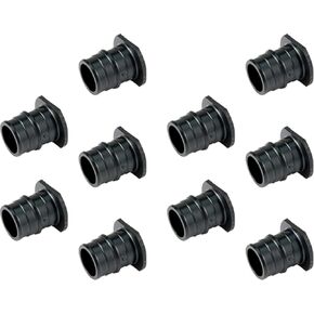 10-Pack EFIELD Poly PPSU Pex-A Expansion Fitting 1/2 Inch Plug (End Stop) For Pex A Tubing/Pipe, ASTM F1960